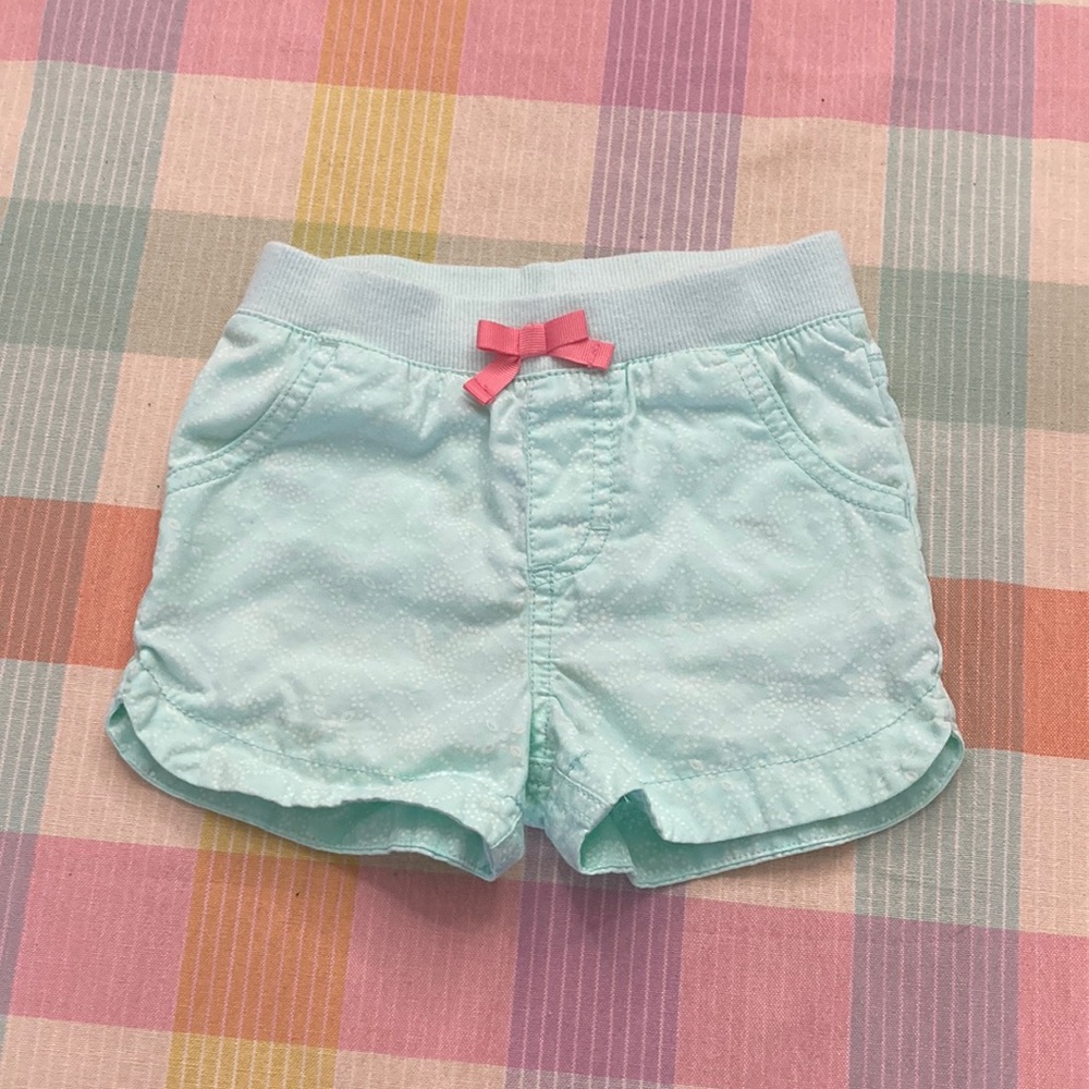Cherokee 2t mint green shorts
